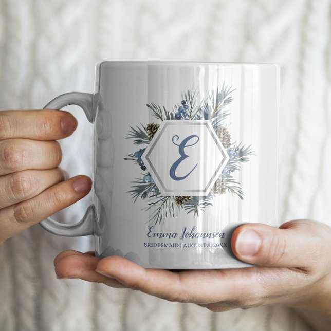 Mug Demande personnalisée de demoiselle d'honneur pour (Créateur téléchargé)