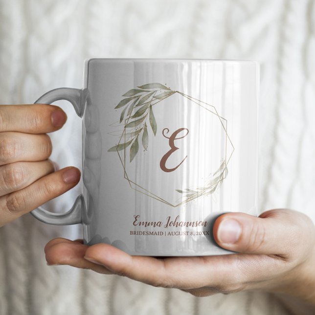 Mug Demande personnalisée de demoiselle d'honneur pour (Créateur téléchargé)