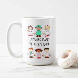 Mug Demandes personnalisées Cute CNA RT Doctor Avatar