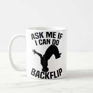 Mug Demandez-moi si je peux faire un Parkour salto arr