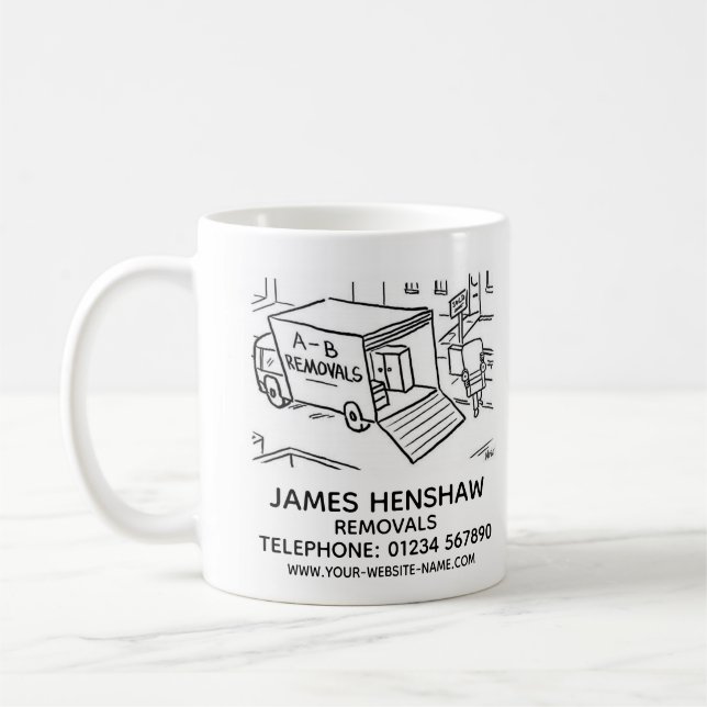 Mug Déménagements ou déménagements (Gauche)