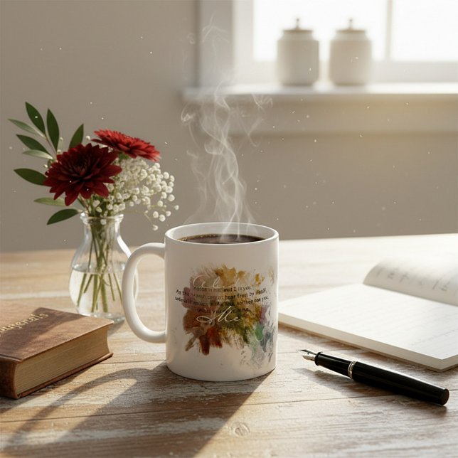 Mug Demeurez en moi (Créateur téléchargé)