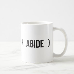 Mug Demeurez - encadré - noir et blanc