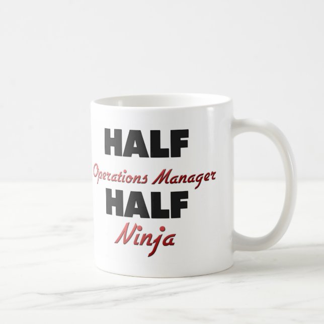 Mug Demi de chef d'exploitation demi de Ninja (Droite)