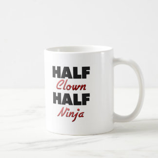Mug Demi de clown demi de Ninja