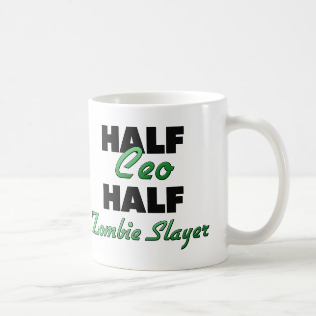 Mug Demi de demi de tueur de zombi de CEO (Droite)