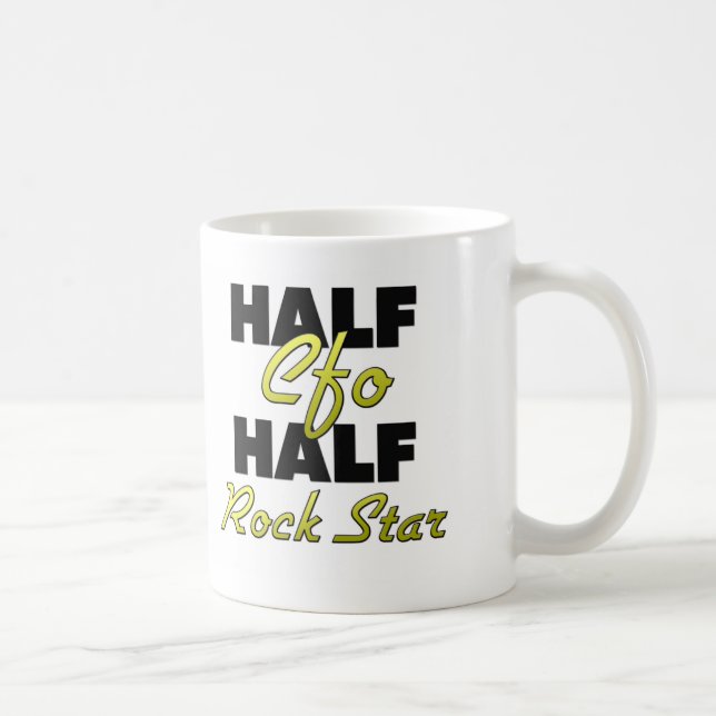 Mug Demi de demi de vedette du rock de Cfo (Droite)