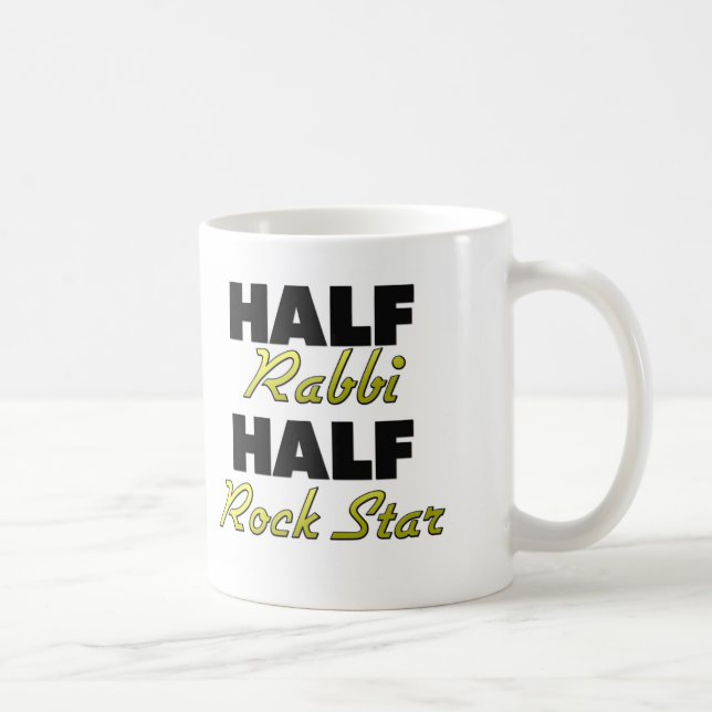 Mug Demi de demi de vedette du rock de Rabbin (Droite)
