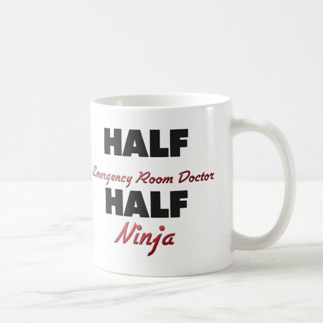 Mug Demi de docteur Half Ninja de chambre de secours (Droite)