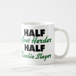 Mug Demi de tueur de zombi de demi de berger de chèvre