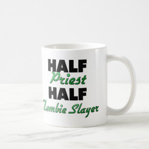 Mug Demi de tueur de zombi de demi de prêtre