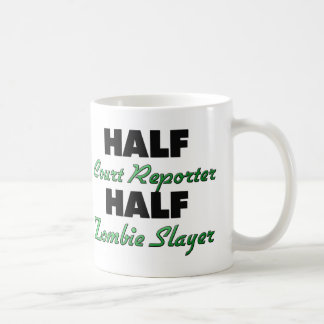Mug Demi de tueur de zombi de demi de sténographe