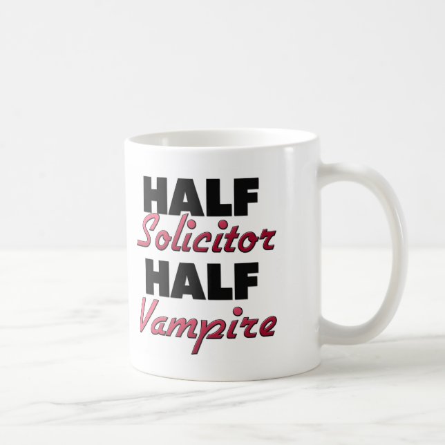 Mug Demi de vampire de demi d'avocat-conseil (Droite)