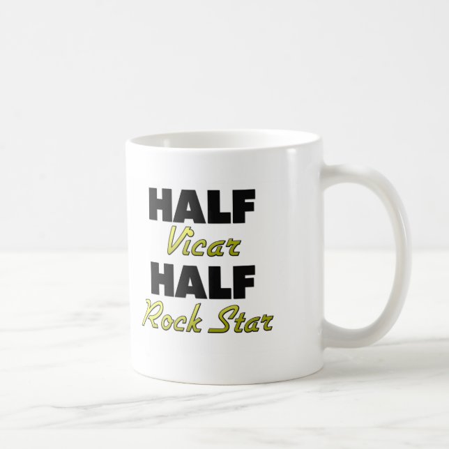 Mug Demi de vedette du rock de demi de curé (Droite)