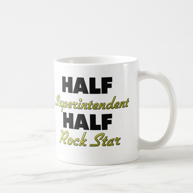 Mug Demi de vedette du rock de demi de surveillant (Droite)