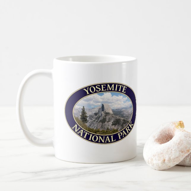 Mug Demi-Dôme, Parc national de Yosemite, Californie (Avec donut)