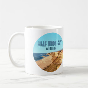 Mug Demi Moon Bay Californie Vintage