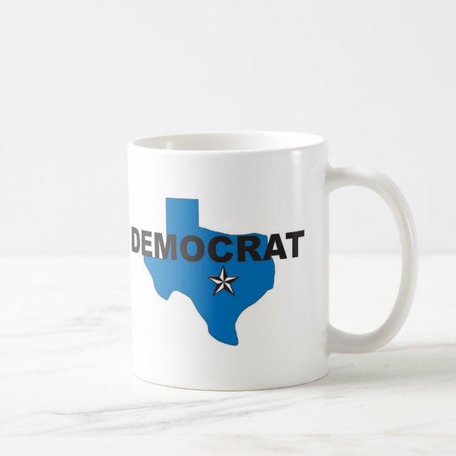 Mug Démocrate le Texas (Droite)