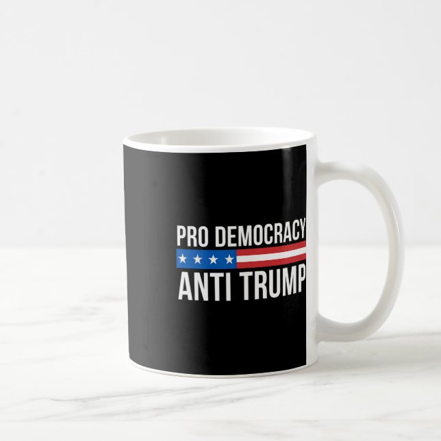 Mug Démocratie - Anti Trump - (Droite)