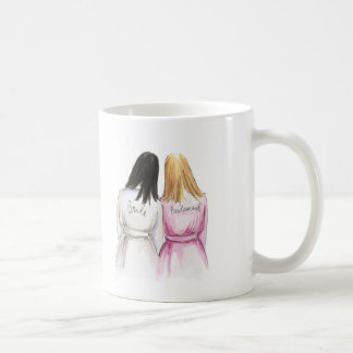 Mug Demoiselle d'honneur ? Domestique de Bl de longue