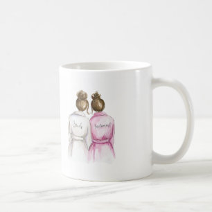 Mug Demoiselle d'honneur ? Domestique de brune de