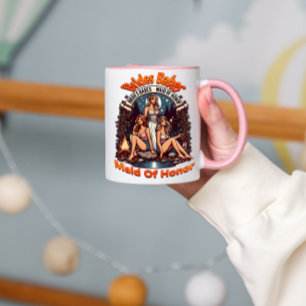 Mug Demoiselle d'honneur Fierté Fête de mariage célébr