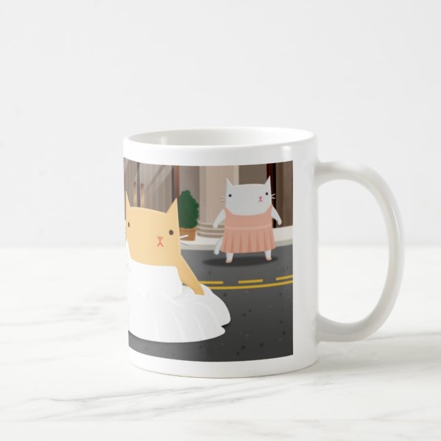 Mug Demoiselle d'honneur Kitty (Droite)