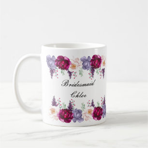 mug demoiselle d'honneur, mug de mariée