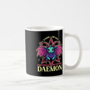 Mug Démon De Soutien Émotionnel Avec Mignonne Chèvre D