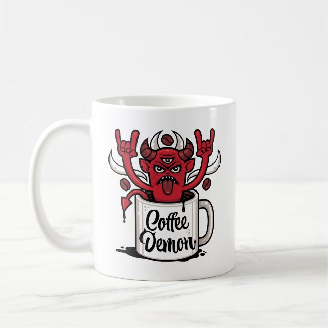 Mug Démon du Café (Gauche)