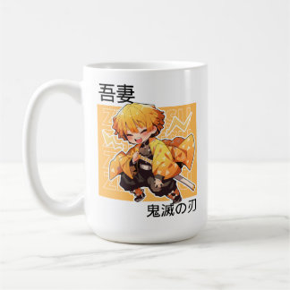 Mug démon slayers zenitsu mignon