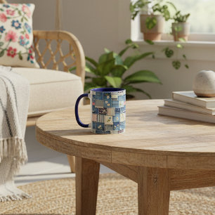 Mug Denim Patchwork