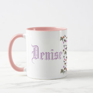 Mug Denise, Nom Logo Avec Australian Wildlife,