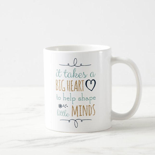 Mug d'enseignant personnalisé (Droite)