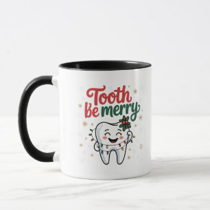 Mug Dent Pour Être Joyeux Drôle Dentiste Noël Dentaire