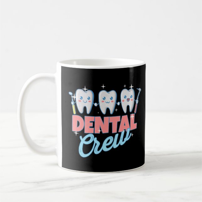 Mug Dental Assistant Dentist Squad Dents Chirurgie des (Gauche)