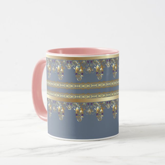 Mug Dentelle d'or (Devant gauche)
