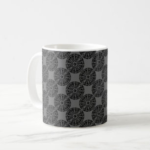 Mug Dentelle en céramique Noir