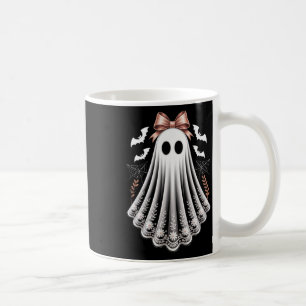 Mug Dentelle Ghost Coquette Bow Femmes Filles Hallowee