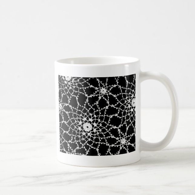 Mug Dentelle vintage tatouée (Droite)