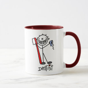 Mug Dentiste de la figure Stick