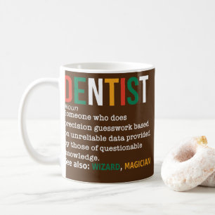 Mug Dentiste Définition Noun Funny Dentiste Dentaire