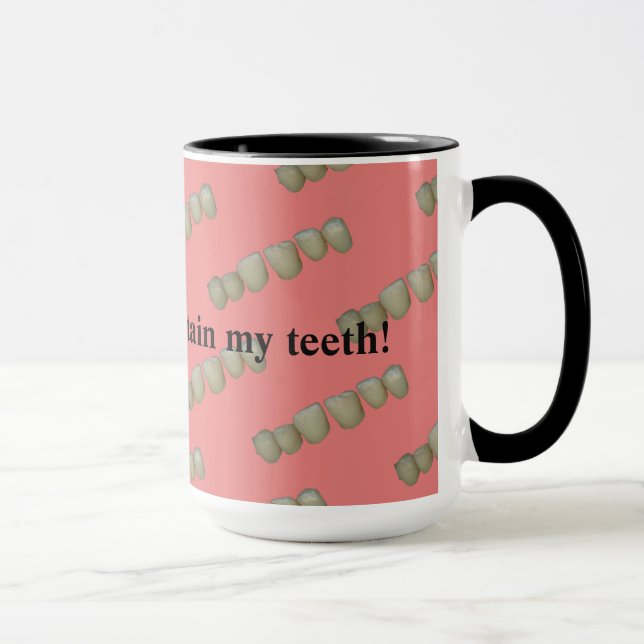 Mug Dentiste Dentiste Dentiste Dentistère Orthodontie (Droite)