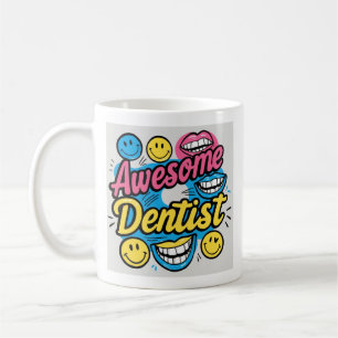 Mug Dentiste génial merci