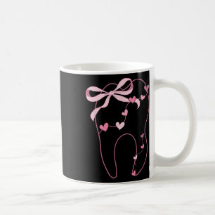 Mug Dentiste molaire à nœud coquette hygiéniste dentai