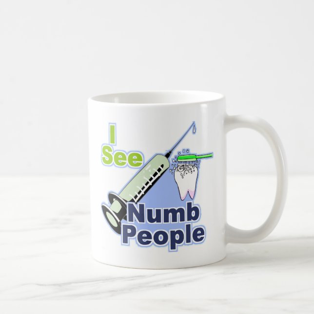 Mug Dentistes et hygiénistes drôles (Droite)