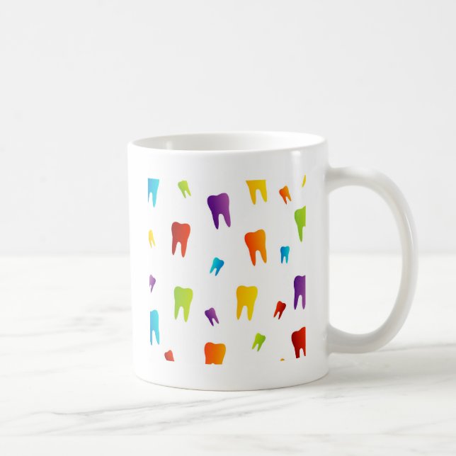 Mug Dents colorées (Droite)
