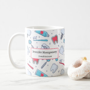 Mug Dents et outils Motif dentaire