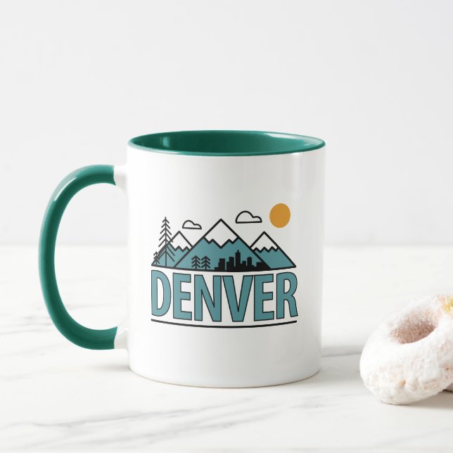Mug Denver Colorado (Avec donut)