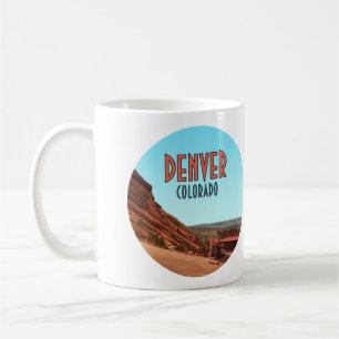 Mug Denver Colorado Red Rocks Vintage